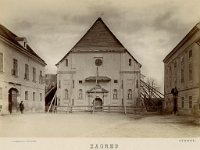 Crkva sv. Katarine nakon potresa 1880. godine (Foto Ivan Standl)